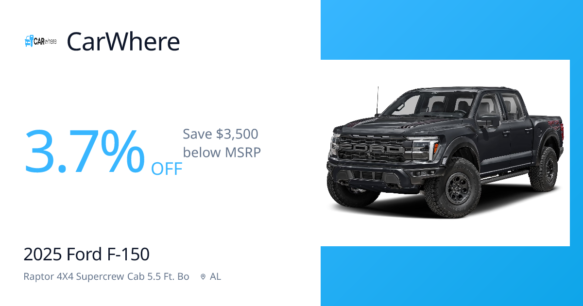 2025 Ford F-150 — VIN 1FTFW1RG3SFC39511 | CarWhere